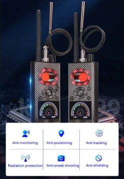 Signaal Detector Anti Tracking Device Finder Anti Afluisteren Mobiele Telefoon WiFi WLAN, Bugs, Auto GPS-signaal, Draadloze Camera's -WerkPro Verkoopwinkel 831x1200 5