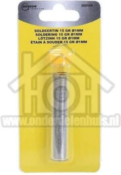 Benson Soldeertin 1 Mm Op Rol - 8 Meter 11 Benson Soldeertin 1 Mm Op Rol - 8 Meter -WerkPro Verkoopwinkel 832x1200