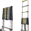 Truskore® Telescopische Ladder 3.8 Meter - Incl. Draagtas - Aluminium - Telescoop Ladder - Stevig & Vertrouwd