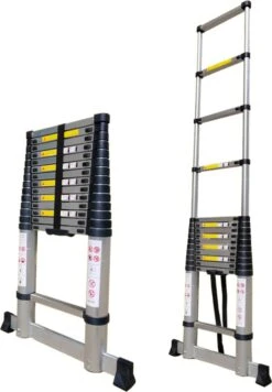 Truskore® Telescopische Ladder 5.0 Meter - Incl. Draagtas - Aluminium - Telescoop Ladder - Stevig & Vertrouwd -WerkPro Verkoopwinkel 832x1200 6