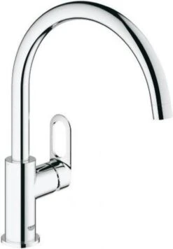 GROHE BauLoop Keukenkraan - Hoge Draaibare Uitloop - Chroom - 31368001 -WerkPro Verkoopwinkel 833x1200