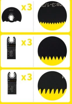 Multitool Accessoireset 21 Delig – Oscillerend - Multitool Accessoires - Zaagblad -WerkPro Verkoopwinkel 836x1200 4