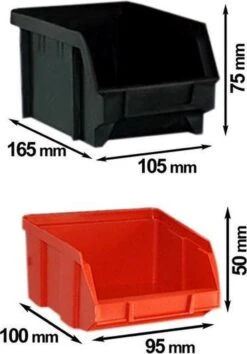 Gereedschappenwand - Stapelbare Opbergboxen 30 Stuks - 360x380mm -WerkPro Verkoopwinkel 837x1200 2