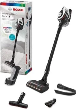 Bosch Unlimited 8 - BBS8214 - Steelstofzuiger - Wit -WerkPro Verkoopwinkel 837x1200 4