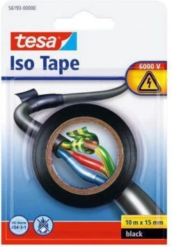 Tesa Isolatietape Zwart - 10 M X 15 Mm -WerkPro Verkoopwinkel 838x1200 8