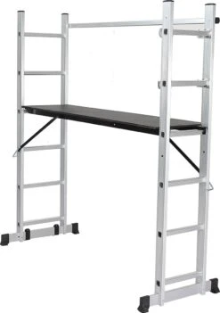 Jago - Steiger - Multifuncitionele Ladder - Ladderrek - Werkblad - Werkplatform - 4 In 1 25 Jago - Steiger - Multifuncitionele Ladder - Ladderrek - Werkblad - Werkplatform - 4 In 1 -WerkPro Verkoopwinkel 844x1200 13