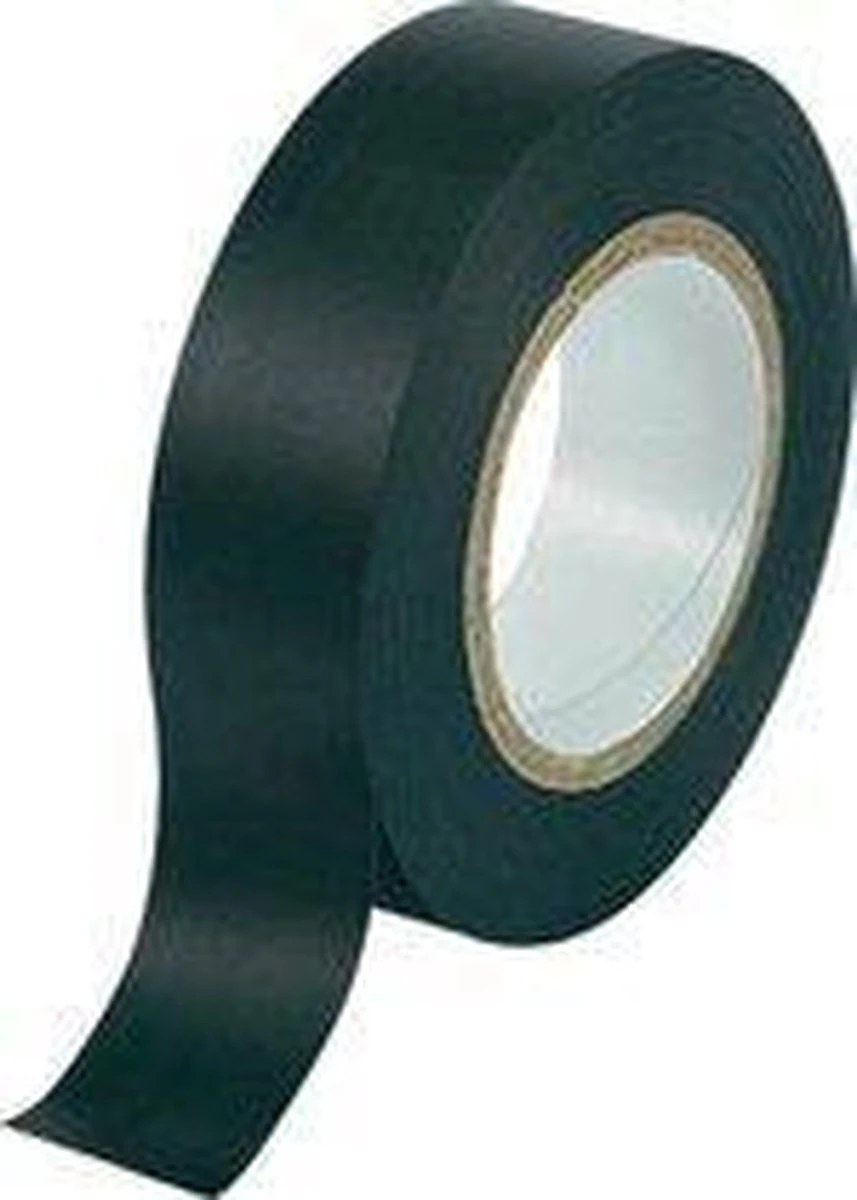 Isolatietape Zwart - Isolatie Tape 15mm X 10m (1 Stuks) 3 Isolatietape Zwart - Isolatie Tape 15mm X 10m (1 Stuks)