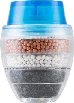 Kraanfilter - Water Filter - Waterfilter - Water Filter Kraan - Waterzuiveraar - Zacht En Schoon Drinkwater- Blauw