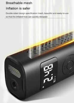Auto Luchtcompressor, 150PSI Elektrische Draagbare Luchtpomp Mini Handheld Batterij Band Inflator 6000mAh Power Bank LED Noodverlichting Voor Auto Motor Fiets Bal -WerkPro Verkoopwinkel 862x1200 1