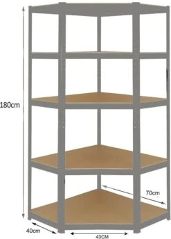 Werkzeug Hoekstellingkast - 875 Kg Draagkracht - Gealvaniseerd MDF -WerkPro Verkoopwinkel 862x1200 8