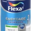 Flexa Easycare - Muurverf Mat - Badkamer - Gebroken Wit / RAL 9010 - 1 Liter