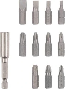 Powerplus POWX00410 Accu Schroefmachine - 7,2V - Draaibare Handgreep, Incl. 1 X 1,3Ah Accu, Lader, Led Licht En 13 Accessoires -WerkPro Verkoopwinkel 876x1200 2