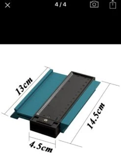 Merkloos Duplicator - Profiel Kopieer - Aftekenhulp - Meetgereedschap - Winkelhaak - Markeringen Maken - Hoekjes Aftekenen - Laminaat Leggen - Bouwgereedschap -WerkPro Verkoopwinkel 878x1200 4