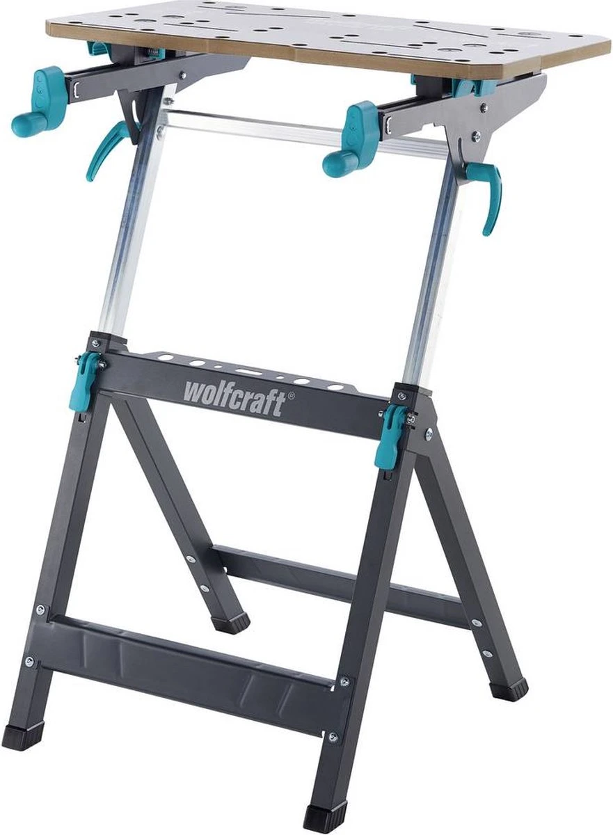 Wolfcraft - MASTER 750 - Ergonomische Werktafel Met Bankschroef - Inklapbaar - 3-in-1 Machinetafel - 6871000 - 10 JAAR GARANTIE 4 Wolfcraft - MASTER 750 - Ergonomische Werktafel Met Bankschroef - Inklapbaar - 3-in-1 Machinetafel - 6871000 - 10 JAAR GARANTIE - Afbeelding 2