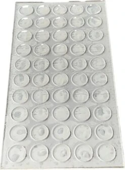FSW-Products - 50 Stuks - Siliconen Buffers - 9mm Dia - 2mm Dik - Schokdempers - Zelfklevend - Deurbuffer - Deurstopper - Ladekast - Closetbuffer - Glazen Tafel - Meubelonderzetter - Stootdoppen - Geluidsdempers - WC Buffer - Toilet - Transparant -WerkPro Verkoopwinkel 882x1200 4