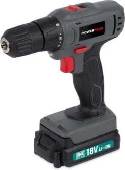 Powerplus POWESET1 - Accu Boormachine - 18V - Incl. 2 X 1,3Ah Accu En Lader - 153-delige Alu Gereedschapskoffer - Voor Hout, Steen En Metaal -WerkPro Verkoopwinkel 884x1200 1