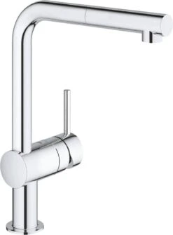 GROHE Minta Keukenkraan - Uittrekbare Handdouche - Draaibare L Uitloop - Chroom -WerkPro Verkoopwinkel 884x1200 4