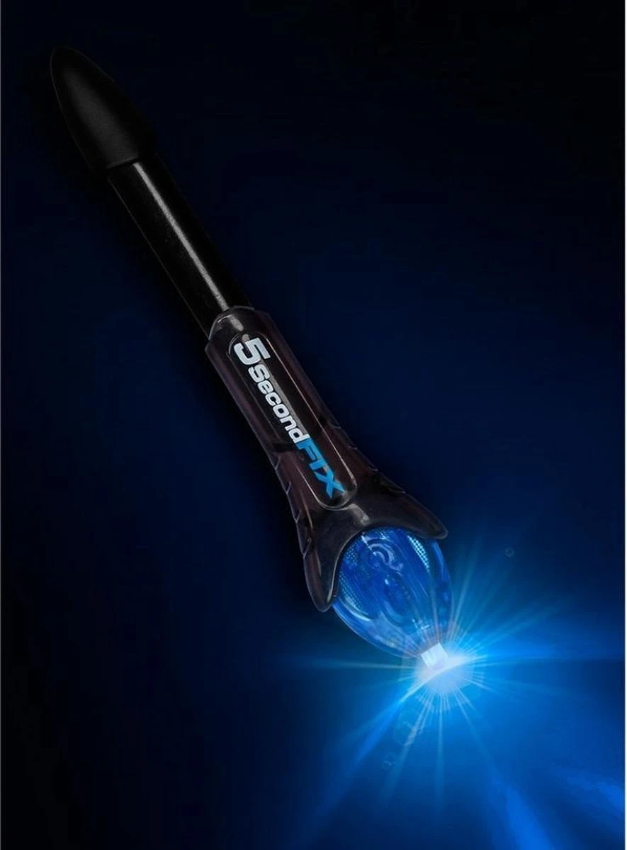 5 Second Fix -UV-Lijm Het Is Een Speciale Formule Van Vloeibare Kunststof Die Hard Wordt Na Blootstelling Aan Het Bijgeleverde UV Licht/saizi 11 5 Second Fix -UV-Lijm Het Is Een Speciale Formule Van Vloeibare Kunststof Die Hard Wordt Na Blootstelling Aan Het Bijgeleverde UV Licht/saizi - Afbeelding 9