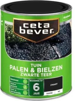 CetaBever Tuin Palen & Bielzen Beits - Mat - Zwarte - 2,5 Liter -WerkPro Verkoopwinkel 890x1200 9