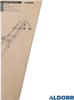 ALDORR Aluminium Nokhaak Met Wielen - Geschikt Voor Alle Ladders -WerkPro Verkoopwinkel 892x1200 7