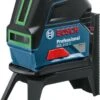 Bosch Professional GCL 2-15 G Combilaser - RM 1 + 3x 1.5V AA Batterijen + Richtplaat + Klem BM3