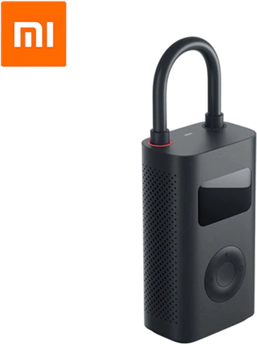 Xiaomi Mobiele Compressor - EU Versie - Elektrische Lucht Pomp (bal, Autobanden, Fietsband, Scooterbanden) 3 Xiaomi Mobiele Compressor - EU Versie - Elektrische Lucht Pomp (bal, Autobanden, Fietsband, Scooterbanden)