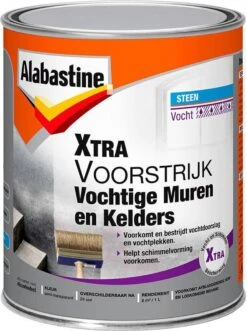 Alabastine Xtra Vochtige Muren En Kelders Voorstijk - Wit - 2,5 Liter -WerkPro Verkoopwinkel 896x1200 13