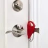 Portable Travel Door Lock - Reis Deur Slot Draagbaar (met Zakje) - Reisslot - Anti-Inbraak - Voor Een Optimaal Veilig Gevoel Onderweg