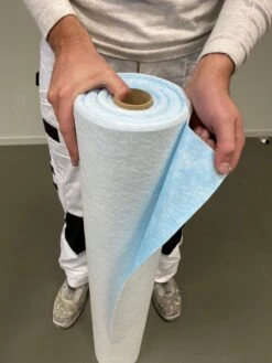 Perfect Cover® Ademend - 100cm X 25m - Zelfklevend Afdekvlies - Bescherm Uw Vloer Tijdens Het Klussen - Vloer Bescherming - Trap Bescherming - Klussen - Schilderen - Stucadoor - Variant Stucloper -WerkPro Verkoopwinkel 900x1200 99