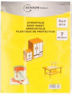 Benson Afdekfolie 5 X 4 Meter - Dikte 7 Mu 14 Benson Afdekfolie 5 X 4 Meter - Dikte 7 Mu -WerkPro Verkoopwinkel 909x1200 9
