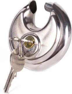 Stahlex Discus Slot RVS 70 Mm + 2 Sleutels