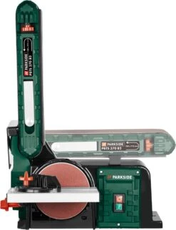 PARKSIDE Band- En Schijfschuurmachine 370 W - Aansluiting Voor Externe Stofafzuiging -WerkPro Verkoopwinkel 919x1200 1