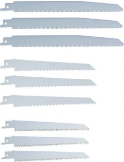 FERM RSA1001 Reciprozaagbladenset - 9 Stuks - Universeel Gebruik -WerkPro Verkoopwinkel 923x1200
