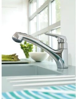 GROHE Eurodisc Keukenkraan - Draaibare Uitloop - Uittrekbare Handdouche - Chroom - 32257001 -WerkPro Verkoopwinkel 924x1200 2