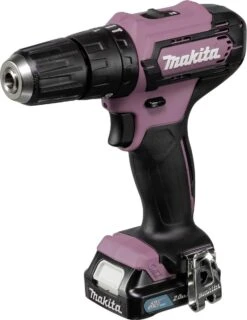 Makita HP333DSAP 12V Li-Ion Accu Klopboor-/schroefmachine Set (1x 2Ah Accu) In Tas - PINK -WerkPro Verkoopwinkel 926x1200 2
