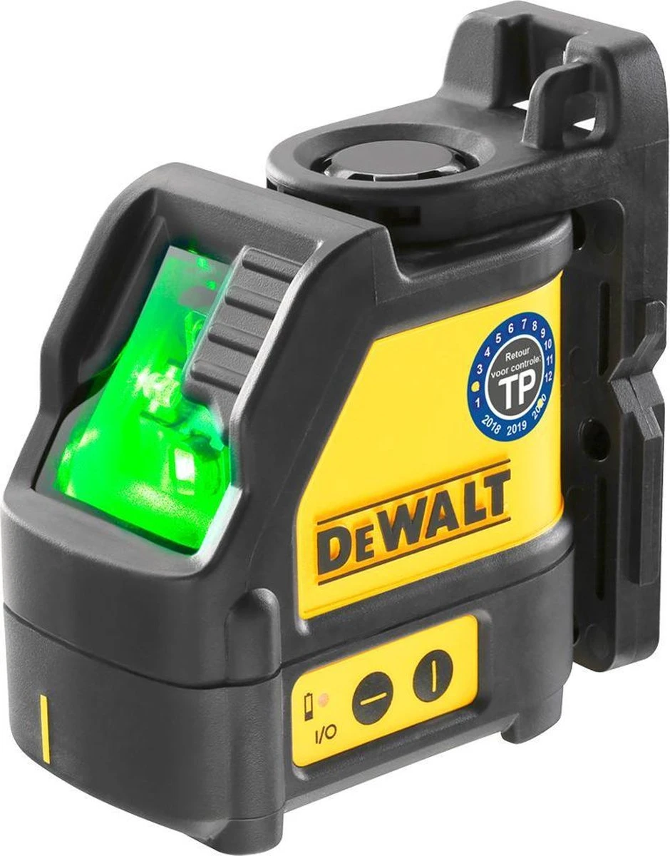 DeWALT DW088CG Zelfnivellerende Kruis Lijnlaser In Koffer - 2 Lijnen - 15m - Groen 6 DeWALT DW088CG Zelfnivellerende Kruis Lijnlaser In Koffer - 2 Lijnen - 15m - Groen - Afbeelding 4
