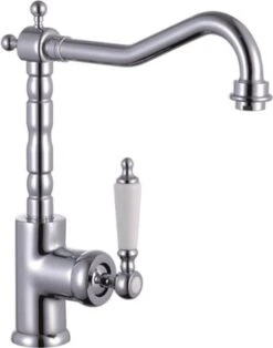 SCHÜTTE Old Style Retro Keukenkraan - Mengkraan - Hoge, Draaibare Uitloop - Zijdelingse Greep - Chroom -WerkPro Verkoopwinkel 945x1200 5