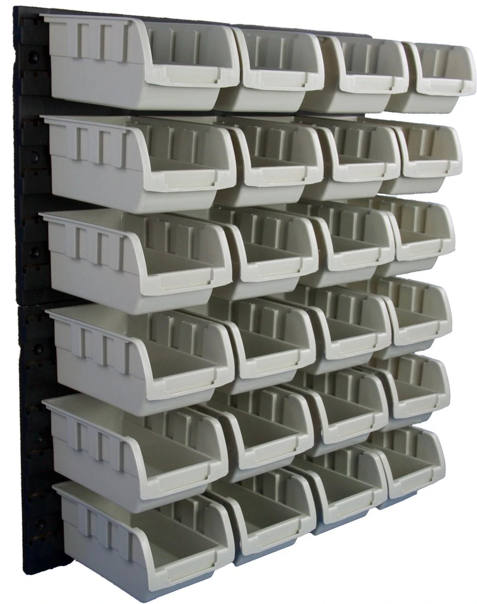 Stenda Toolboard M | Gereedschapswand 26 Delig (Opbergsysteem, Wandrek, Opbergkast, Stapelbox, Opbergbox) 3 Stenda Toolboard M | Gereedschapswand 26 Delig (Opbergsysteem, Wandrek, Opbergkast, Stapelbox, Opbergbox)