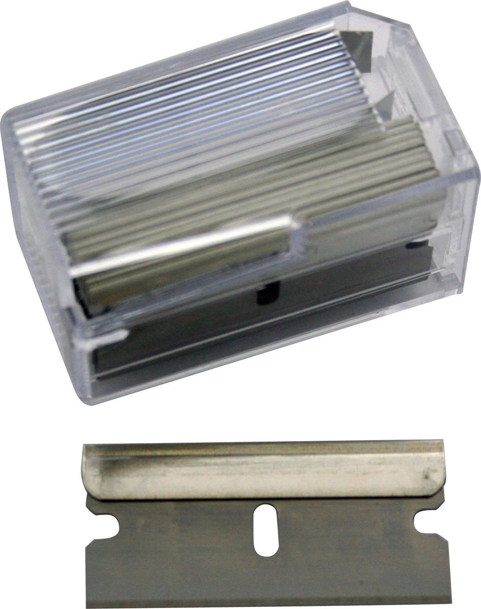 Stanley Reservemesjes - Reservemes - Verfkrabber - Glasschrapermes - 10 Stuks - 0-28-510 3 Stanley Reservemesjes - Reservemes - Verfkrabber - Glasschrapermes - 10 Stuks - 0-28-510