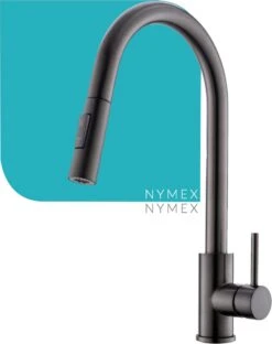 Zwarte Keukenkraan - Uittrekbare Uitloop - Wasteltafelkraan -WerkPro Verkoopwinkel 950x1200 5