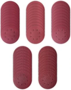 VONROC Schuurpapier Set 125mm – 50 Stuks – Voor Excentrische Schuurmachines - Klittenbandbevestiging -WerkPro Verkoopwinkel 952x1200 1