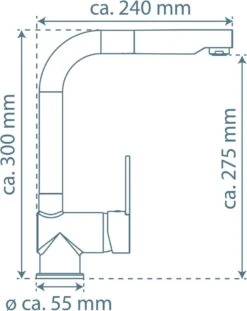 SCHÜTTE London Design Keukenkraan - Mengkraan - Draaibare Uitloop - Uittrekbare Mousseur - RVS-look 24 SCHÜTTE London Design Keukenkraan - Mengkraan - Draaibare Uitloop - Uittrekbare Mousseur - RVS-look -WerkPro Verkoopwinkel 953x1200 4