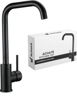 Achaté Keukenkraan - 27 Cm - Zwarte Keukenkraan - Zwart