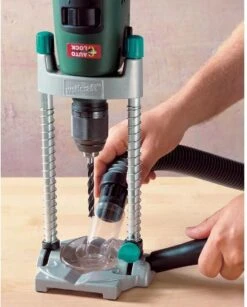 Wolfcraft - Mobiele Boorstandaard - Boorstandaard Boormachine - Tafelboormachine - Kolomboor - Boorstatief - 4522000 -WerkPro Verkoopwinkel 966x1200