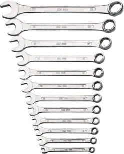 BRÜDER MANNESMANN Steeksleutelset - 6-delig -6 T/m 14, 17, 19 En 22 Mm