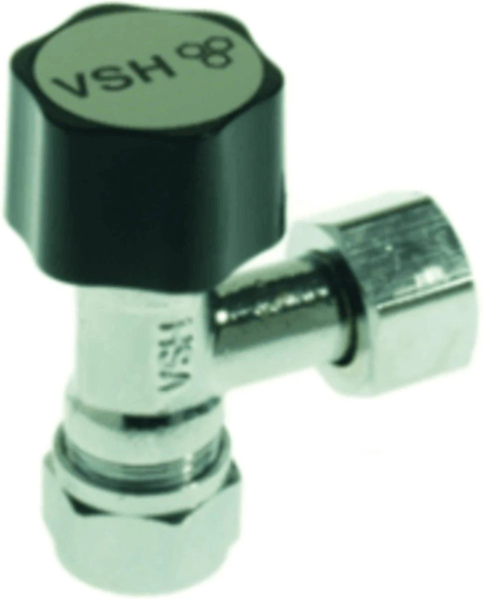 VSH Hoekstopkraan 3/8x12mm Klem Chroom 6 VSH Hoekstopkraan 3/8x12mm Klem Chroom - Afbeelding 4