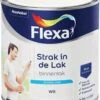 Flexa Strak In De Lak - Watergedragen - Zijdeglans - Wit - 250 Ml -WerkPro Verkoopwinkel 974x1200 4
