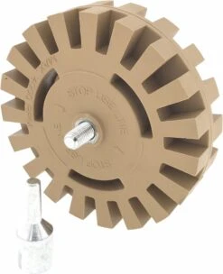 Hofftech Folie- & Stickerverwijderaar - Caramelschijf - 100 Mm