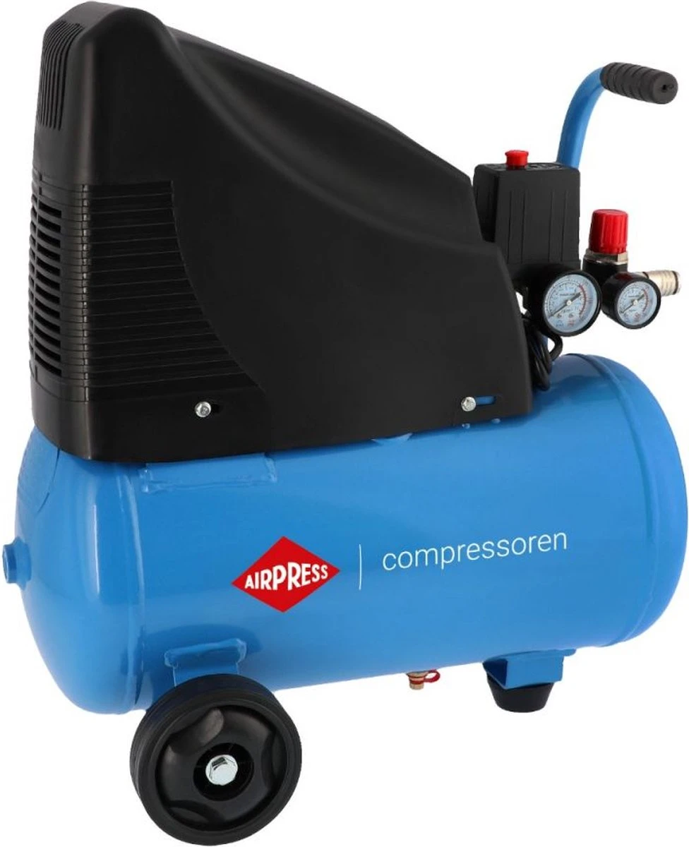 Airpress 36741-K1 - Olievrije Compressor HLO 215-25 8 Bar 1,5 Pk 172 L/min 24 L 4 Airpress 36741-K1 - Olievrije Compressor HLO 215-25 8 Bar 1,5 Pk 172 L/min 24 L - Afbeelding 2