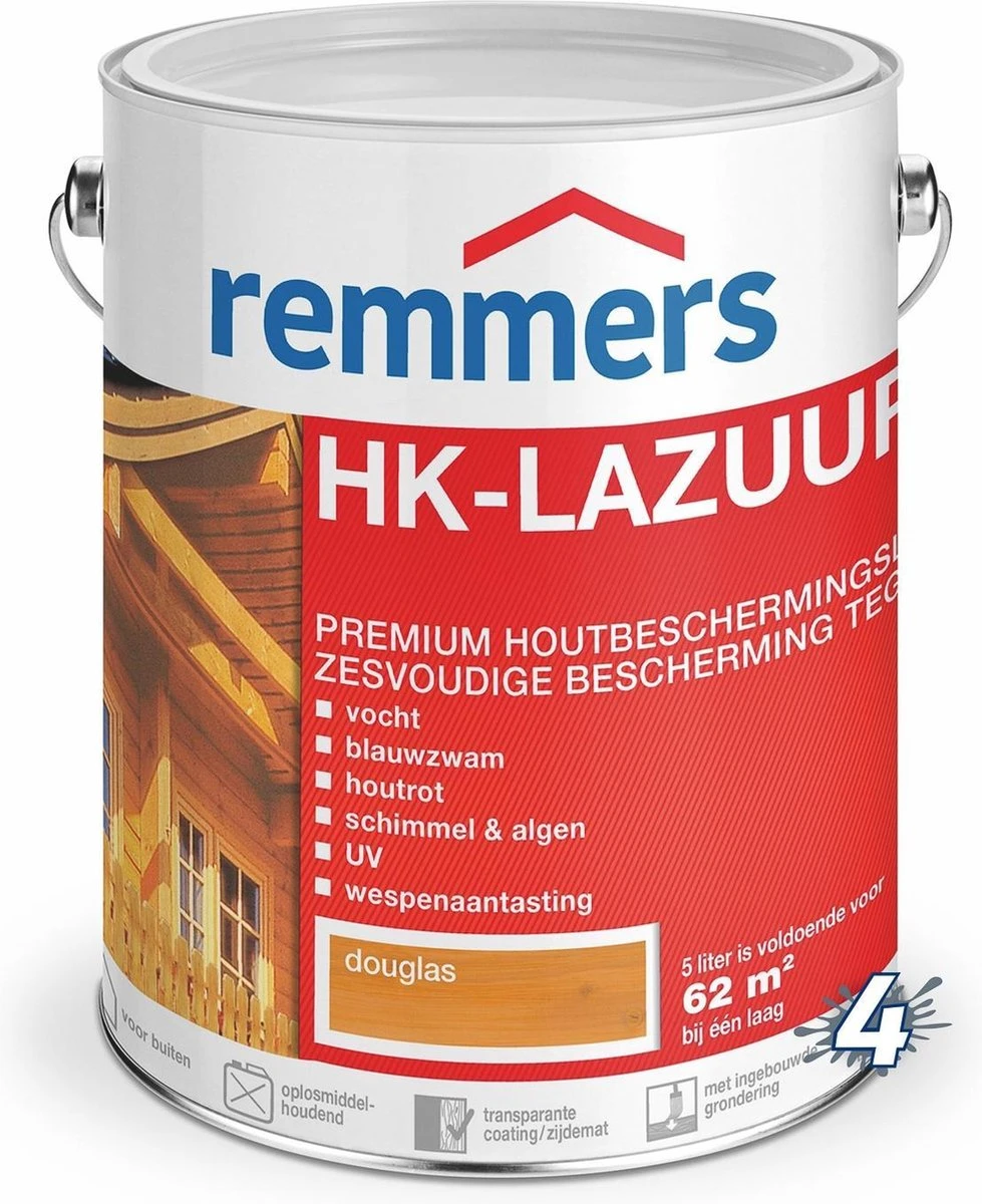 Remmers HK-Lazuur 5 Liter 5 Liter Douglas 3 Remmers HK-Lazuur 5 Liter 5 Liter Douglas